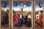 "Trittico della Crocifissione" - dipinto - 1445 - «Kunsthistorisches Museum» Vienna - Austria
