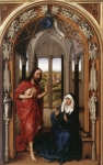 "Resurrezione di Cristo e apparizione a sua Madre" - dipinto -  - «Gemäldegalerie Staatliche Museen» Berlino - Germania