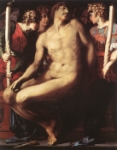 "Cristo morto sostenuto da angeli" - dipinto - 1524-27 - «Museum of Fine Arts» Boston (Massachusetts) - Stati Uniti d'America