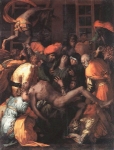 "Deposizione dalla croce" - dipinto - XVI secolo - «San Lorenzo» Sansepolcro (AR) - Italia