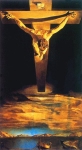 "Cristo di San Giovanni della Croce" - dipinto - 1951 - «Art Gallery» Glasgow (Scozia) - Regno Unito