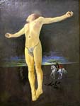 "Crocifisso" - dipinto - 1954 - «Musei Vaticani» Città del Vaticano - Città del Vaticano