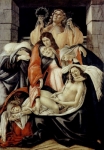 "Compianto sul Cristo morto" - dipinto - 1495 - «Museo Poldi Pezzoli» Milano (MI) - Italia