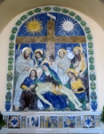 "Deposizione di Gesù dalla croce" - ceramica invetriata - 1525-32 - «Santuario del monte La Verna» Chiusi della Verna (AR) - Italia