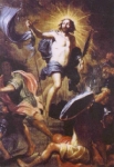 "Cristo risorto" - dipinto - XVII secolo - «Chiesa di Cristo Risorto» Bussolengo (VR) - Italia