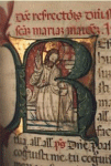 "Resurrezione" - miniatura - ante 1410 - «Biblioteca Capitolo Cattedrale» Brescia (BS) - Italia
