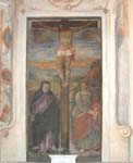 "Crocifissione" - affresco - XV-XVI secolo - «Cattedrale di San Donnino» Fidenza (PR) - Italia
