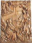 "Noli me tangere" - bassorilievo - 1490-92 - «Parrocchiale» Münnerstadt - Germania