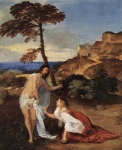 "Noli me tangere" - dipinto - 1511-12 - «The National Gallery» Londra - Regno Unito