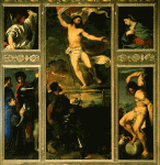 "Resurrezione" - dipinto - 1520-22 circa - «Chiesa Ss. Nazaro e Celso» Brescia (BS) - Italia