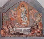 "Resurrezione di Cristo" - terracotta policroma - XV secolo - «Museo Nazionale del Bargello» Firenze (FI) - Italia