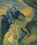 "La Deposizione" - dipinto - 1890 - «Van Gogh Museum» Amsterdam - Paesi Bassi