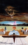 "Resurrezione" - dipinto - 1986 - «Collezione privata» Marino (RM) - Italia