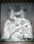 "Deposizione" - scultura - XIX secolo - «Chiesa della SS. Trinità dei Monti» Roma (RM) - Italia