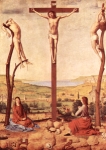 "Crocifissione" - dipinto - 1475-76 - «Museo Reale delle Belle Arti» Anversa - Belgio