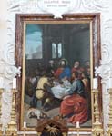 "Ultima cena" - dipinto - 1597 - «Chiesa del Santissimo Sacramento» Gradara (PU) - Italia