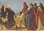 "Deposizione di Gesù Cristo" - dipinto - 1864-70  - «Santuario Madonna del Sasso» Locarno - Svizzera
