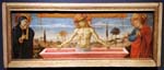 "Cristo morto in pietà tra la Vergine e san Giovanni" - dipinto - 1450 - «Pinacoteca di Brera» Milano (MI) - Italia