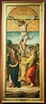 "Crocifisso con la Vergine e San Giovanni Evangelista" - dipinto - 1488-1490 - «Pinacoteca di Brera» Milano (MI) - Italia