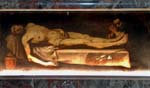 "Cristo morto adorato da san Domenico di Guzman" - dipinto - 1623 - «Basilica San Giovanni Battista» Busto Arsizio (VA) - Italia
