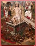 "Cristo in Paradiso" - dipinto - 1475 circa - «Museu Nacional d'Art de Catalunya» Barcellona - Spagna