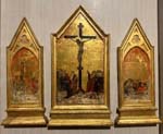 "Flagellazione, Crocifissione e Sepoltura di Cristo" - dipinto - 1295 circa - «Museo della Società di Esecutori di Pie Disposizioni» Siena (SI) - Italia