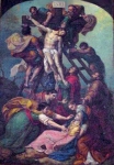 "Deposizione dalla croce" - dipinto - XVIII secolo - «Chiesa S. Maria Assunta» Villanova del Battista (AV) - Italia