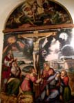 "Pala della Crocifissione e cimasa della Resurrezione" - dipinto - XVI secolo - «Museo Diocesano» Napoli (NA) - Italia