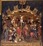 "Pala altare San Martino e Sant Ambrogio - particolare" - dipinto - 1415 - «Cattedrale» Barcellona - Spagna