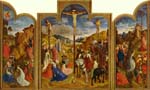 "Trittico del Calvario" - dipinto - 1474 - «Cattedrale di San Bavone» Ghent - Belgio