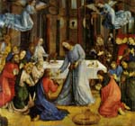 "Pala del Corpus Domini o Ultima Cena o Comunione degli apostoli" - dipinto - 1473-74 - «Galleria Nazionale delle Marche» Urbino (PU) - Italia
