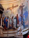 "Crocifissione" - affresco - 1929 - «Chiesa di San Martino» Tirano (SO) - Italia