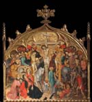"Pala altare di Sant Pere e Sant Miquel Arcàngel - particolare" - dipinto - 1432-1433 - «Chiesa Sant Miquel» La Seu d Urgell - Spagna