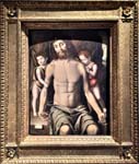 "Pietà con due angioletti" - dipinto - fine XV secolo - «Galleria Franchetti-Ca' d'Oro» Venezia (VE) - Italia
