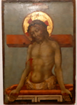 "Cristo morto emergente dal sepolcro" - dipinto - XV secolo - «Museo Civico degli Eremitani» Padova (PD) - Italia