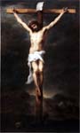 "Cristo crocifisso" - dipinto - 1675 - «Museo del Prado» Madrid - Spagna
