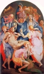 "La Deposizione" - dipinto - 1527-28 - «Chiesa Santa Felicità» Firenze (FI) - Italia