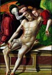 "Pietà " - dipinto - XV secolo - «Galleria Nazionale delle Marche» Urbino (PU) - Italia