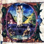 "Cristo risorto" - miniatura - presumibile XIII secolo - «?» attuale-posizione-sconosciuta - 