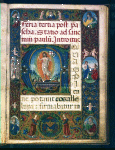 "Resurrezione di Cristo" - miniatura - XVI secolo - «Biblioteca Centrale Berio» Genova (GE) - Italia
