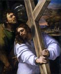 "Cristo portacroce" - dipinto - 1516 circa - «Museo del Prado» Madrid - Spagna