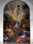 "Resurrezione di Cristo" - dipinto - 1560 circa - «Chiesa di San Francesco della Vigna» Venezia (VE) - Italia